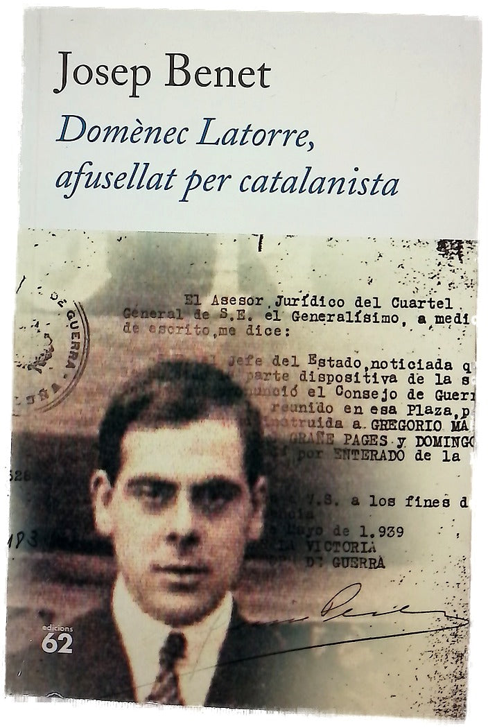 Domènec Latorre, afusellat per catalanista