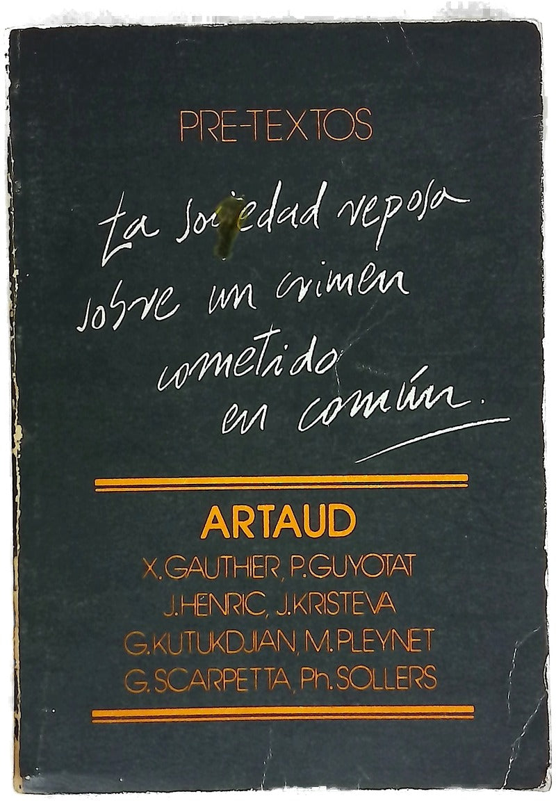 Artaud [coloquio]