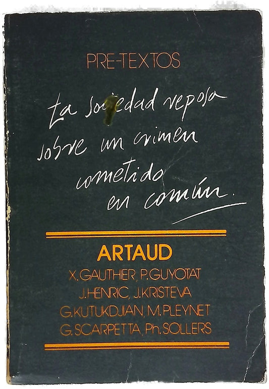 Artaud [coloquio]