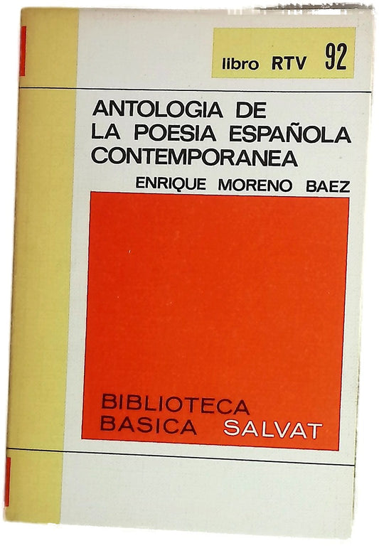 Antología de la poesía española contemporánea