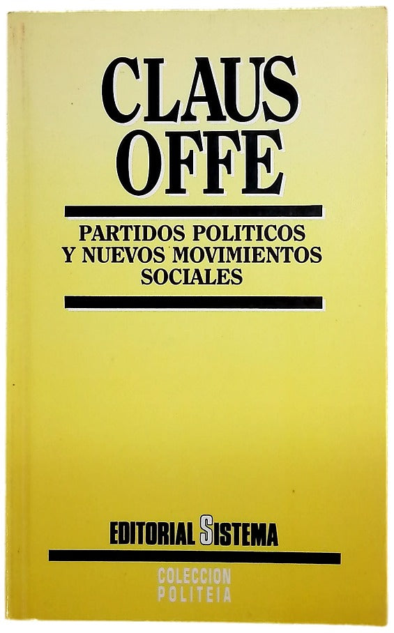 Partidos políticos y nuevos movimientos sociales