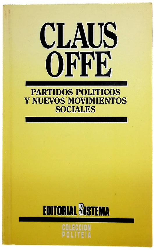 Partidos políticos y nuevos movimientos sociales
