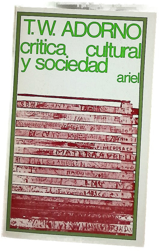 Crítica cultural y sociedad