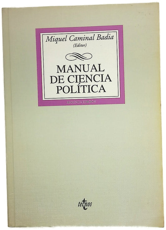 Manual de ciencia política