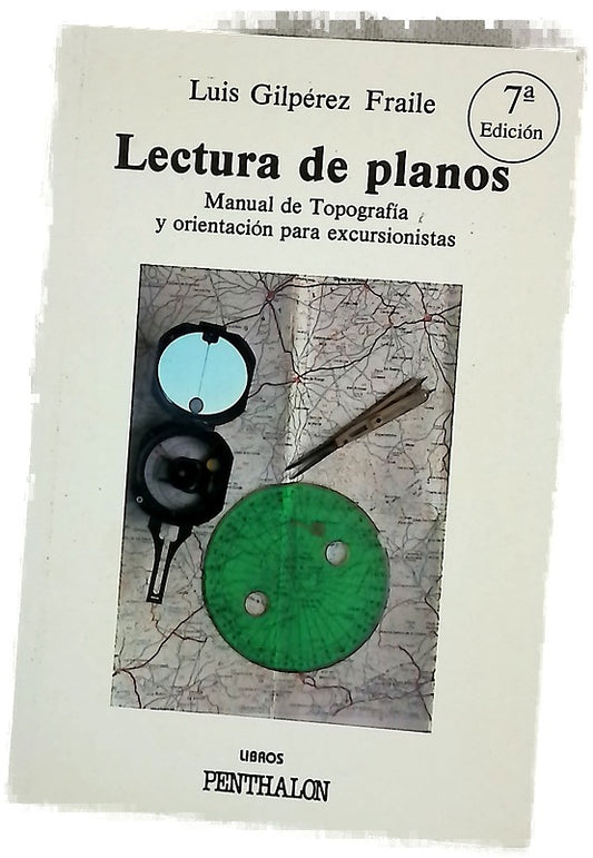 Lectura de planos manual de topografía y orientación para excursionistas