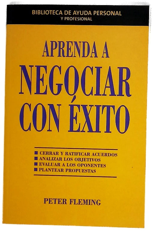 Aprenda a negociar con éxito