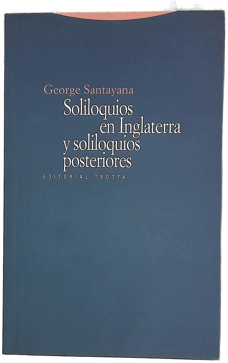 Soliloquios en Inglaterra y soliloquios posteriores