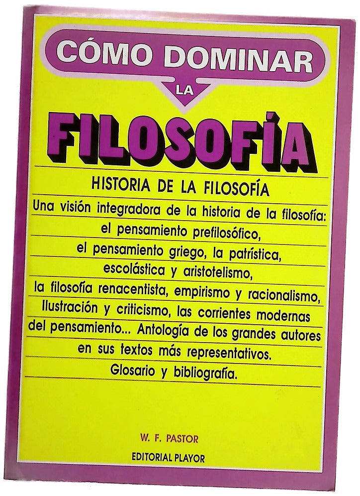 Fundamentos de historia de la filosofía