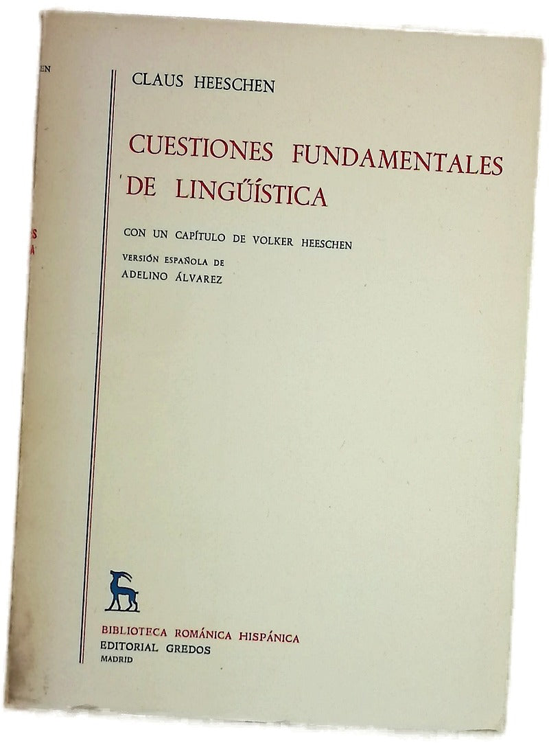 Cuestiones fundamentales de lingüística