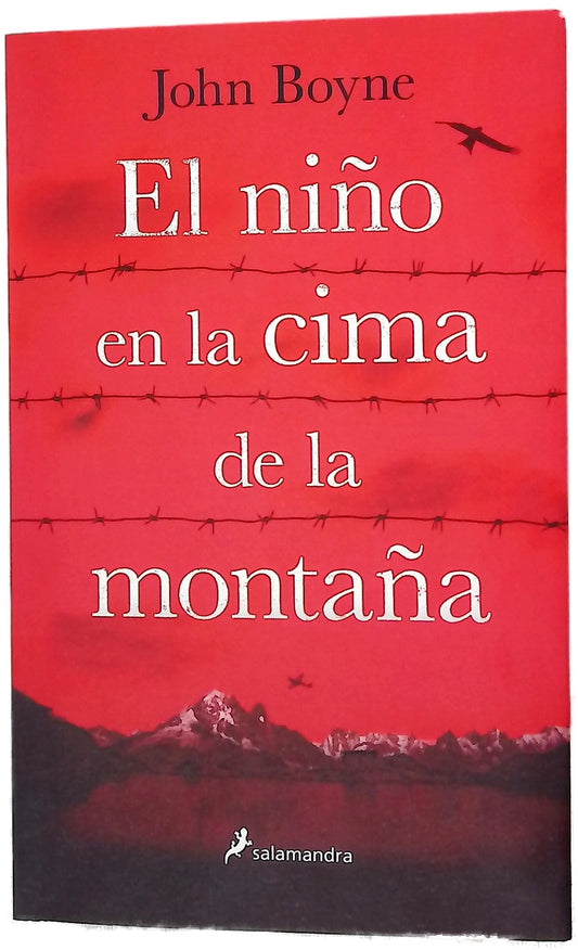 El niño en la cima de la montaña