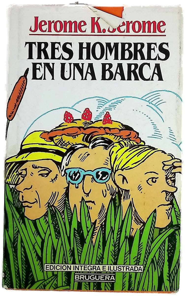 Tres hombres en una barca