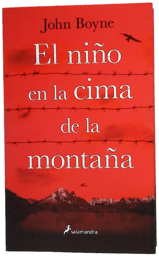 El niño en la cima de la montaña