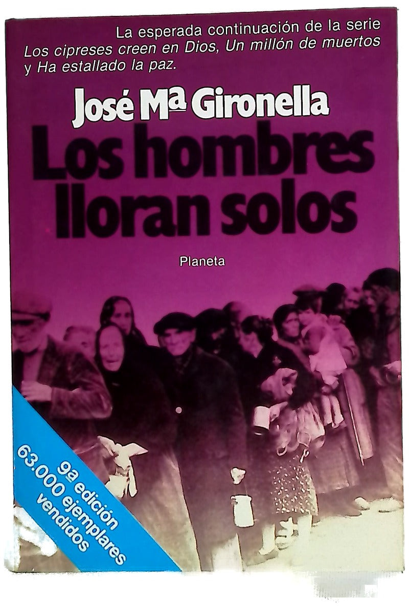 Los hombres lloran solos