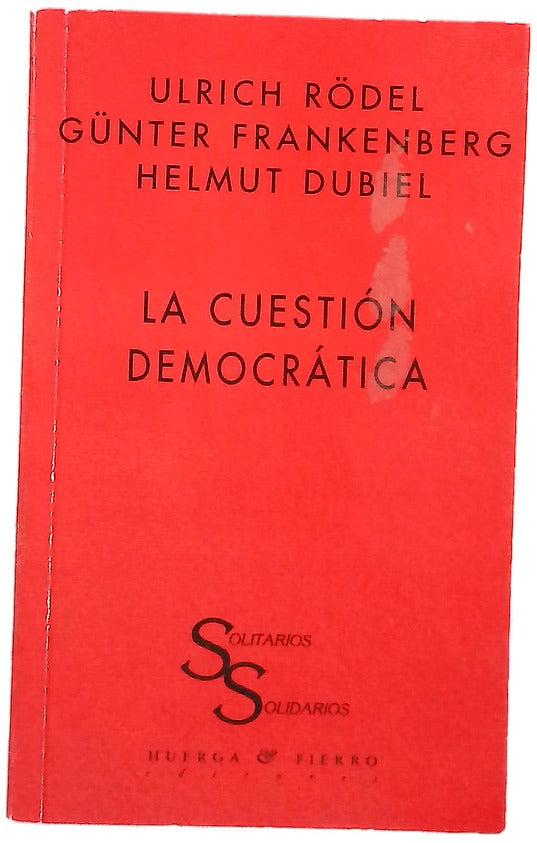 La Cuestión democratica