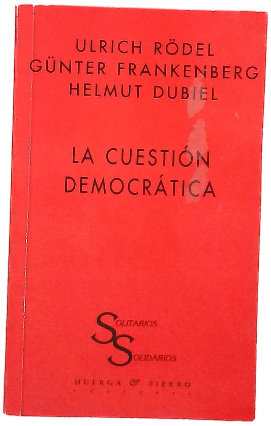 La Cuestión democratica