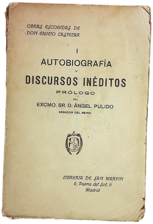 Autobiografía y algunos discursos inéditos
