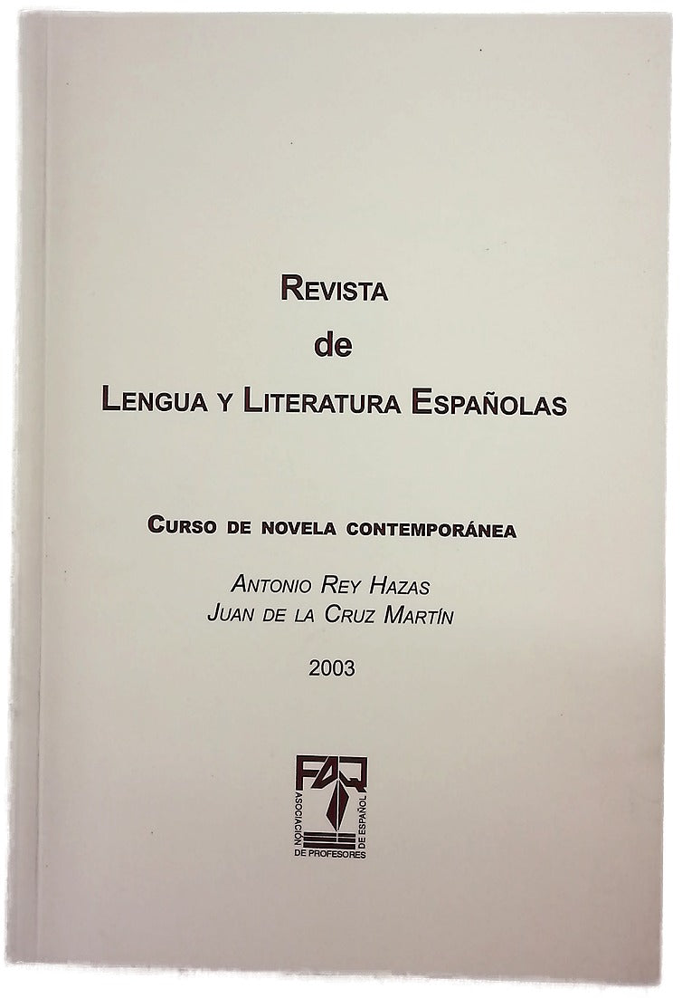 Revista de lengua y literatura Españolas