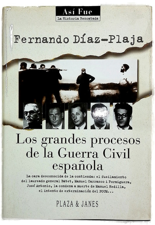 Los grandes procesos de la Guerra Civil española