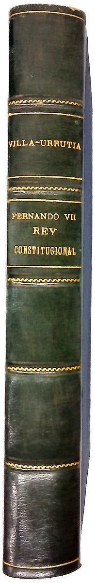 Fernando VII Rey constitucional; Historia diplomática de españa de 1820 a 1823