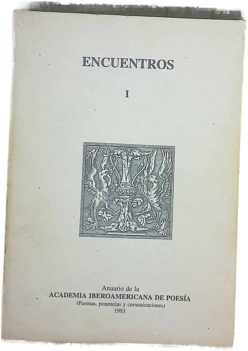Encuentros 1993 (anuario de poemas, ponencias y comunicaciones)