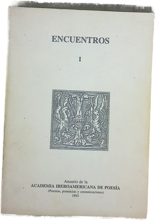 Encuentros 1993 (anuario de poemas, ponencias y comunicaciones)