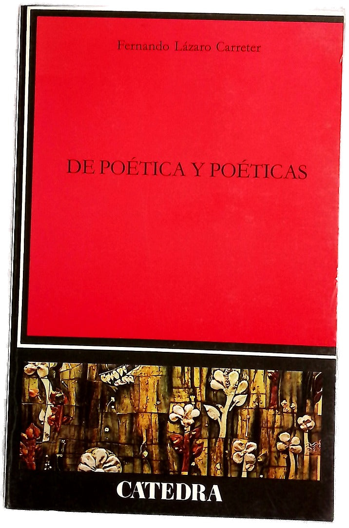 De poética y poéticas