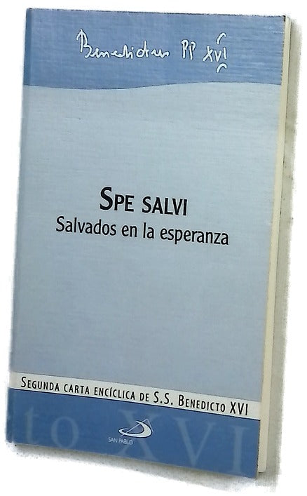 Spe salvi salvados en la esperanza