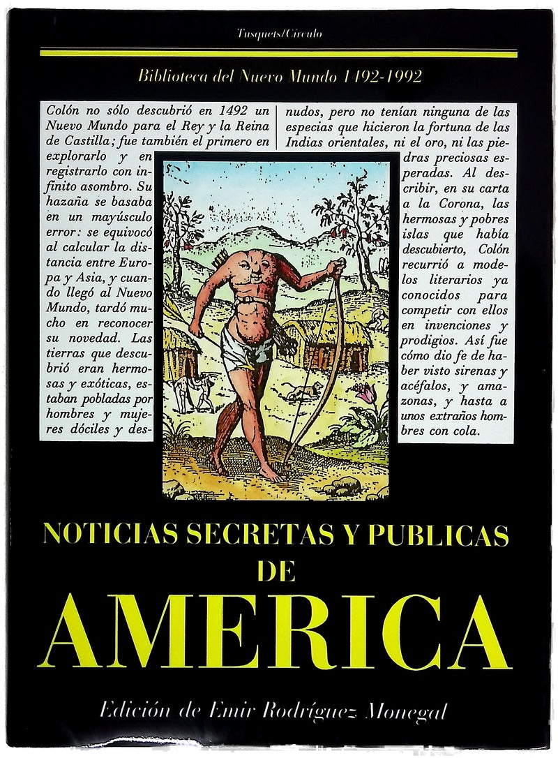 Noticias secretas y públicas de América