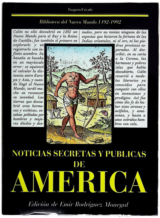 Noticias secretas y públicas de América