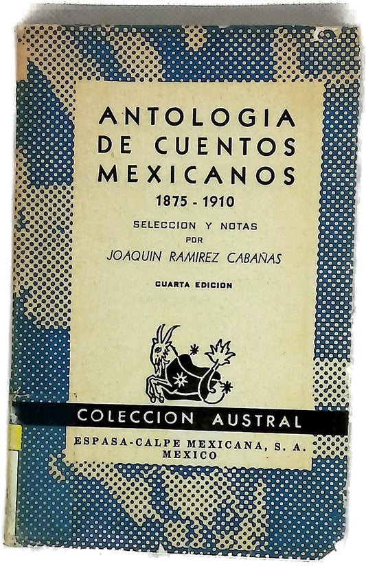 Antología de cuentos mexicanos (1875-1910)