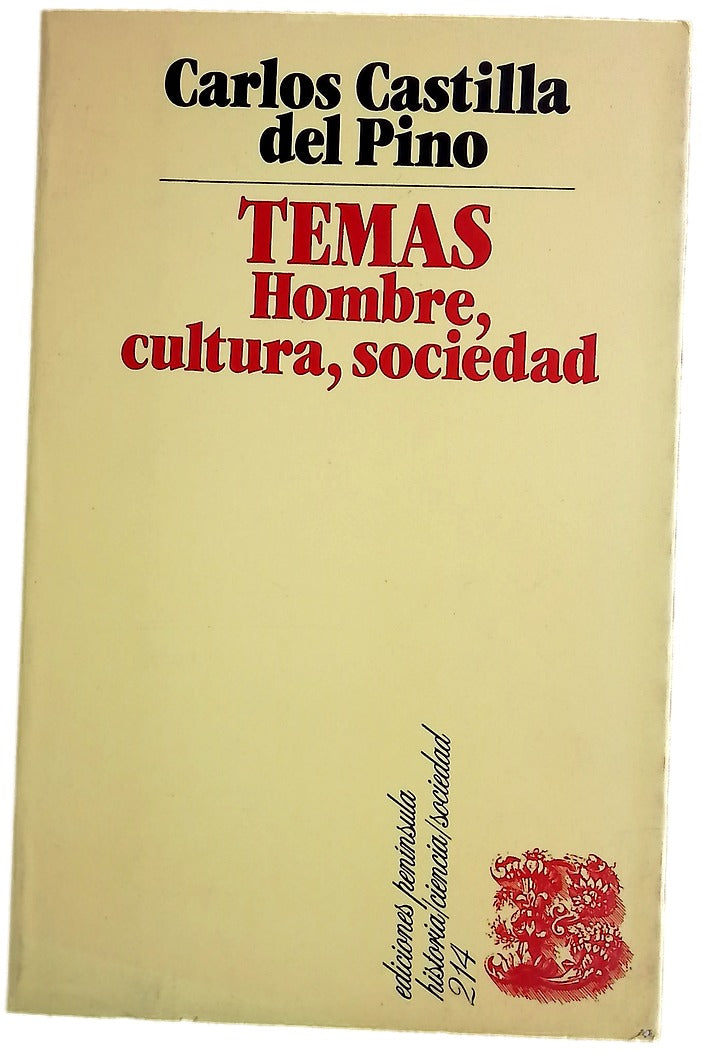 Temas hombre, cultura, sociedad