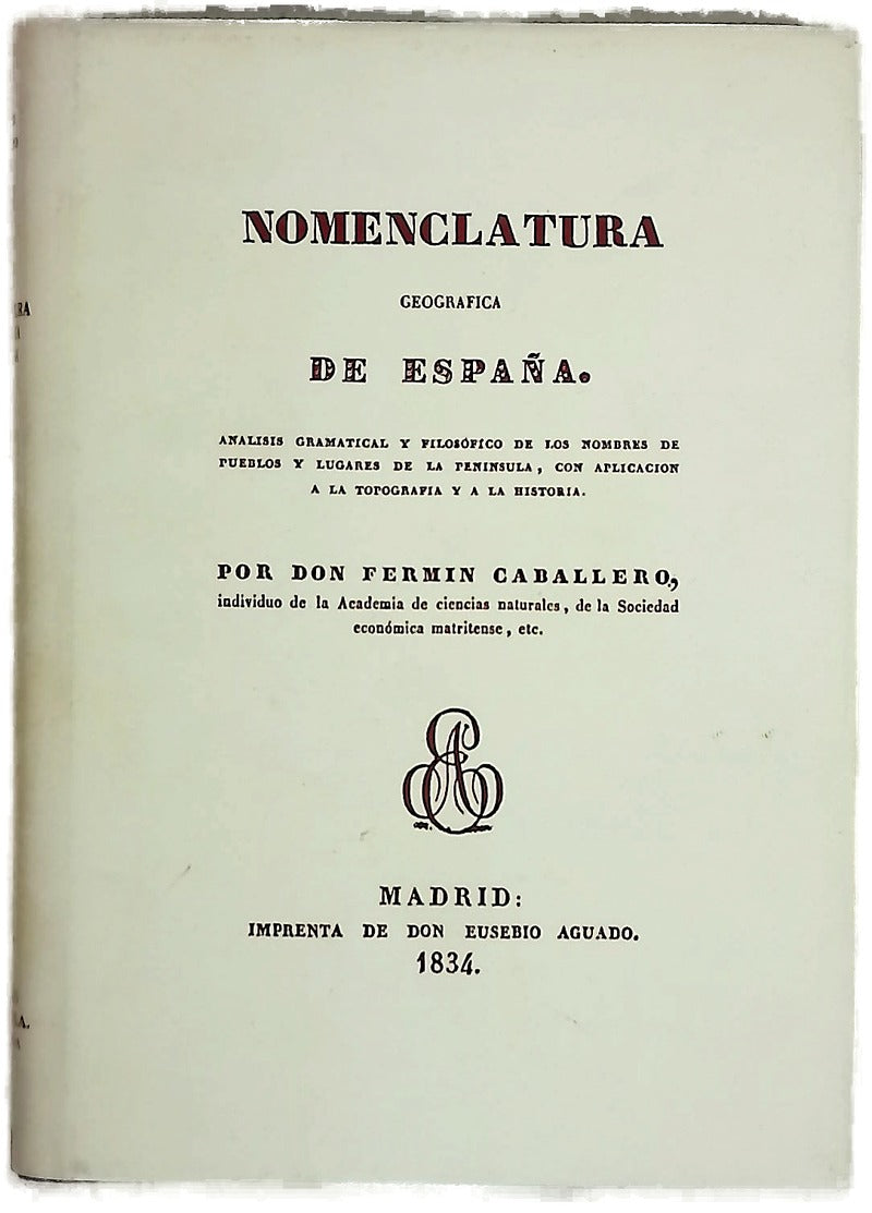 Nomenclatura geográfica de España