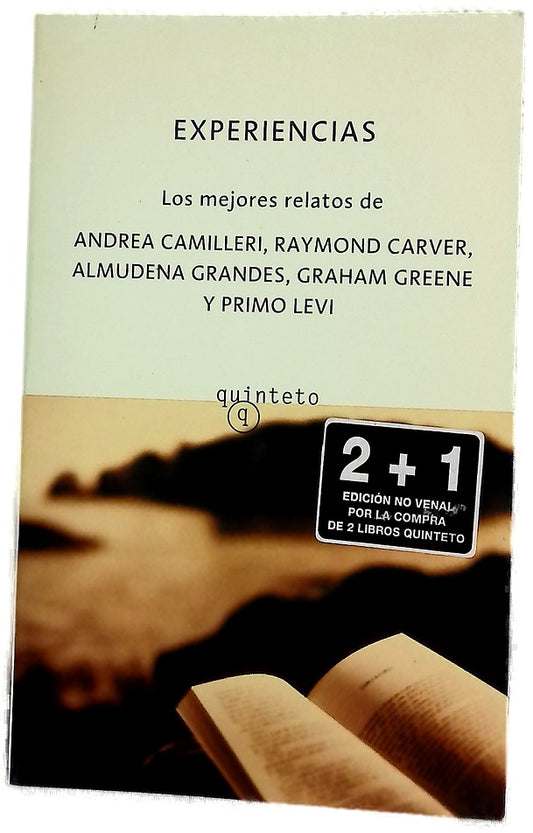 Experiencias los mejores relatos de Andrea Camilleri, Raymond Carver, Almudena Grandes, Graham Green y Primo Levi