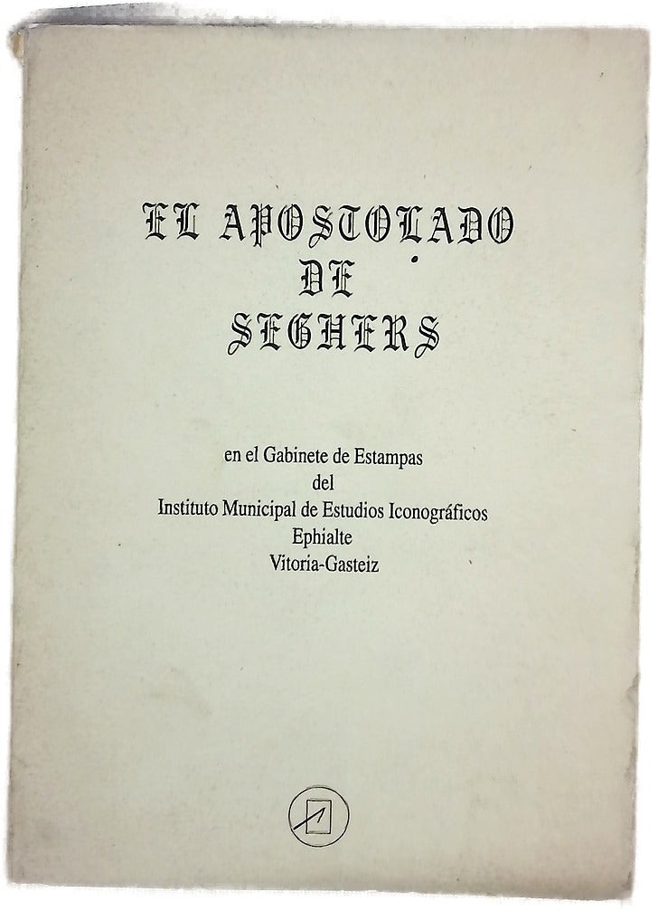 El apostolado de Seghers en el Gabinete de Estampas del Instituto Municipal de Estudios Iconográficos Ephialte, Vitoria-Gasteiz