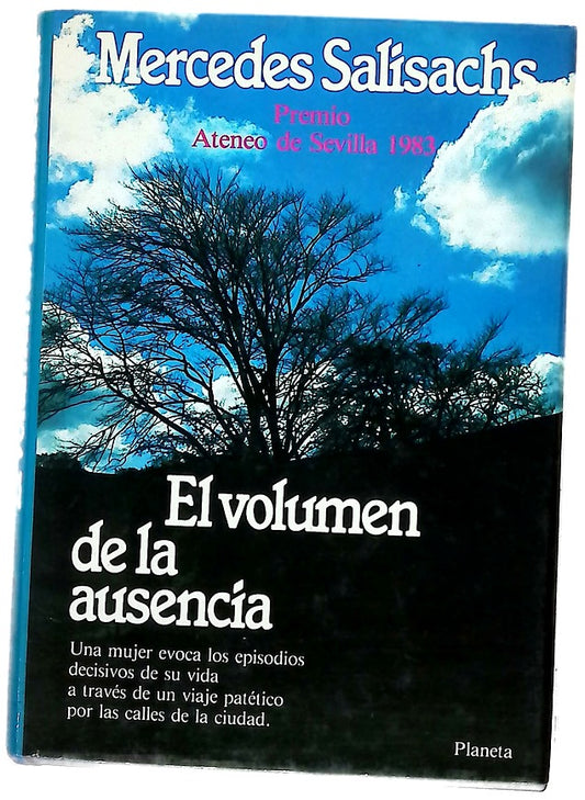 El volumen de la ausencia  : novela /
