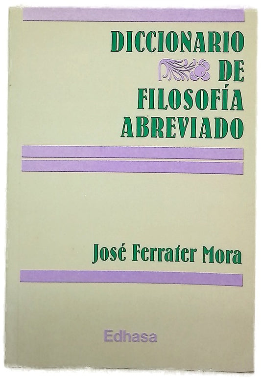 Diccionario de filosofía abreviado