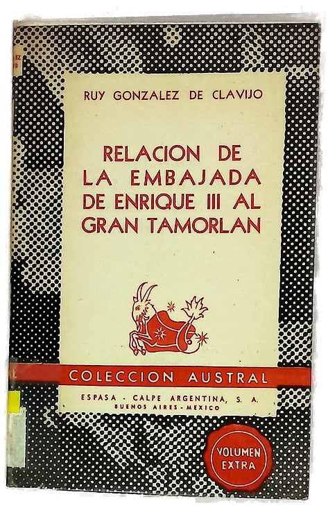 Relación de la Embajada de Enrique III al Gran Tamorlán