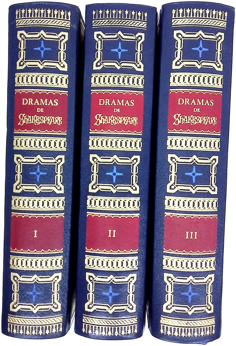 Dramas de Shakespeare I, II, III