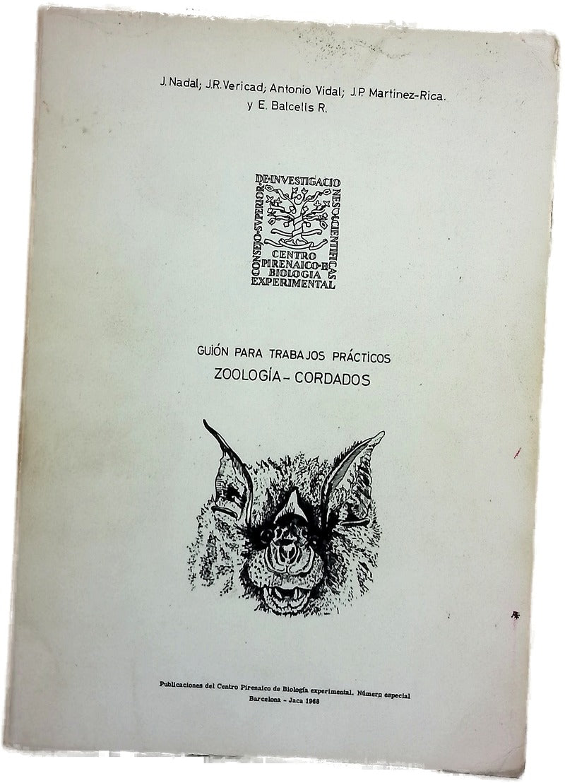 Guión para trabajos prácticas zoología-cordados