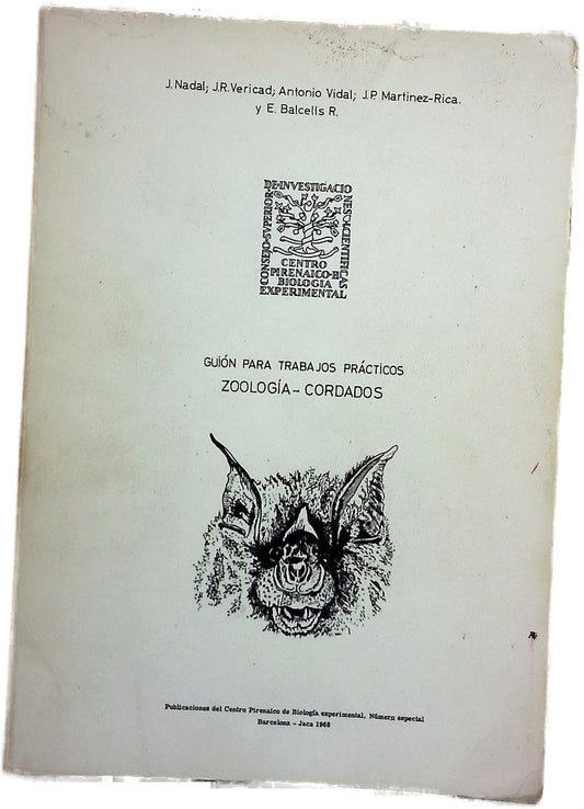 Guión para trabajos prácticas zoología-cordados