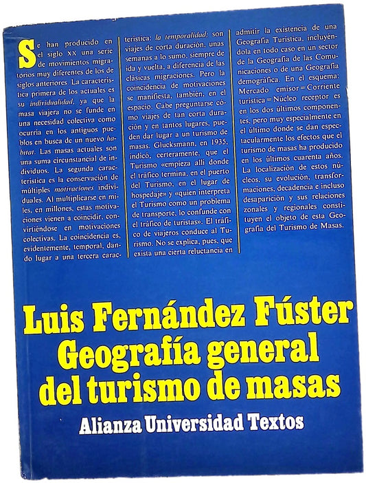 Geografía general del turismo de masas
